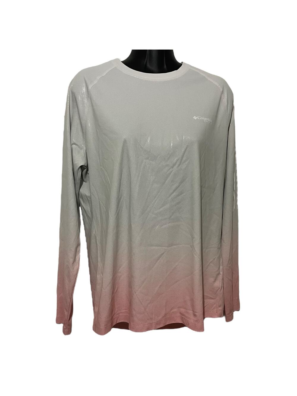 Columbia PFG Womens Size Large Tidal Deflector Long Sleeve Omni Shape Shirt Top
